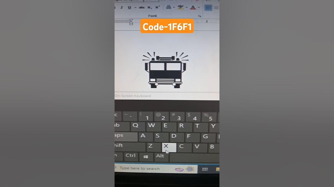 Create car emoji in ms word shortcut key! msword trending viralshort