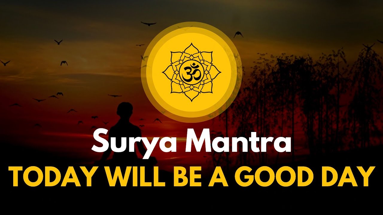 Surya Mantra For Good Luck   Om Japa Kusuma  Devasya   Remove Negative Energy