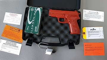 TSA demonstrates correct way to pack a gun for transport