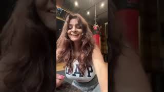Anveshi Jain Hot Gym Workout Session