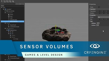 How to create sensor volumes in Schematyc | Game & Level Design