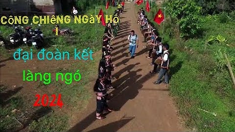 công chiêng ngày hội đại đoàn kết khu dân cư làng ngó 2024 jonnay81tâynguyên