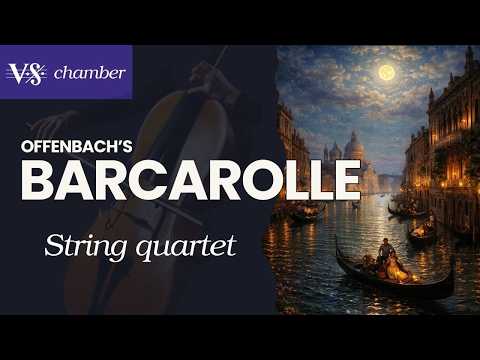 Barcarolle sheet music for String Quartet - playalong