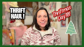 CHECK OUT MY THRIFT HAUL! Vintage Fun! Thriftmas Advent Day 18!