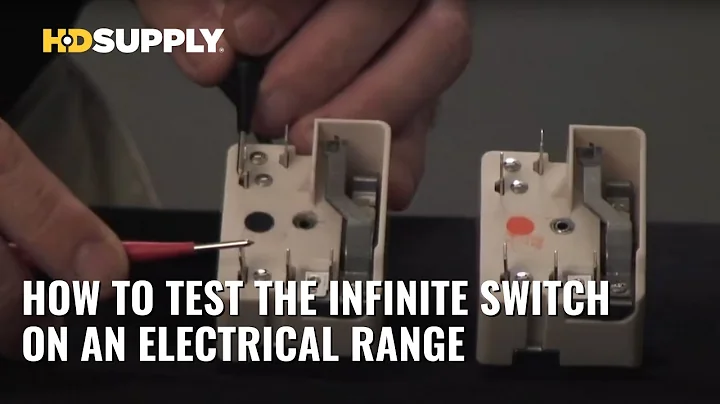How to Test the Infinite Switch on an Electrical Range | HD Supply