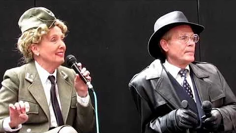 Helga & Herr Flick (Allo, Allo) panel at Comic Con...