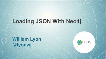 Loading JSON with Neo4j