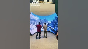 Curved Immersive LED Video Wall screen