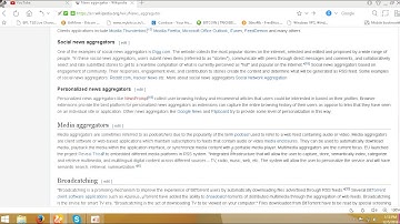 The best news aggregator part 1