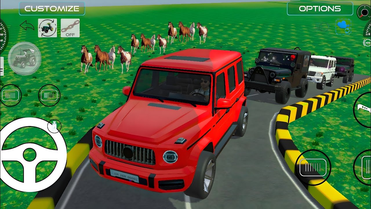 Drive Dumper and Unloading Stone From Dumper Truck in Game🔥#thar #4x4 #scorpio #fortuner #gameplay 