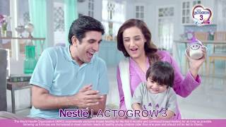 NESTLÈ LACTOGROW 3 for Happy Tummy now with DHA