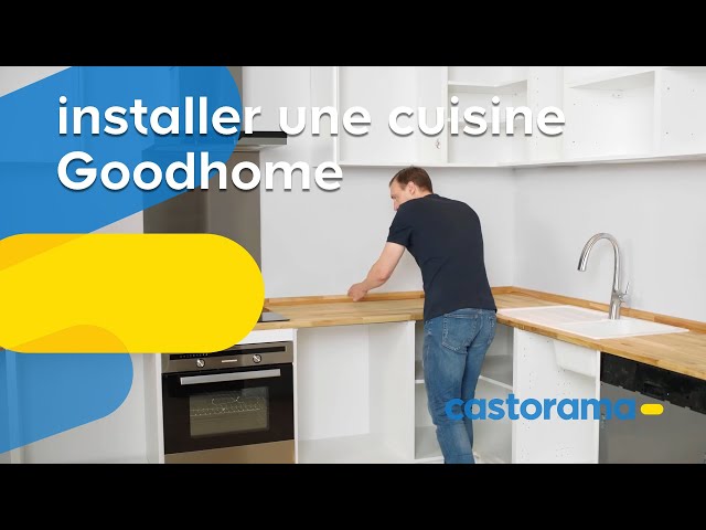 Tiroir de meuble de cuisine sous évier GoodHome Soto Anthracite l. 100 cm