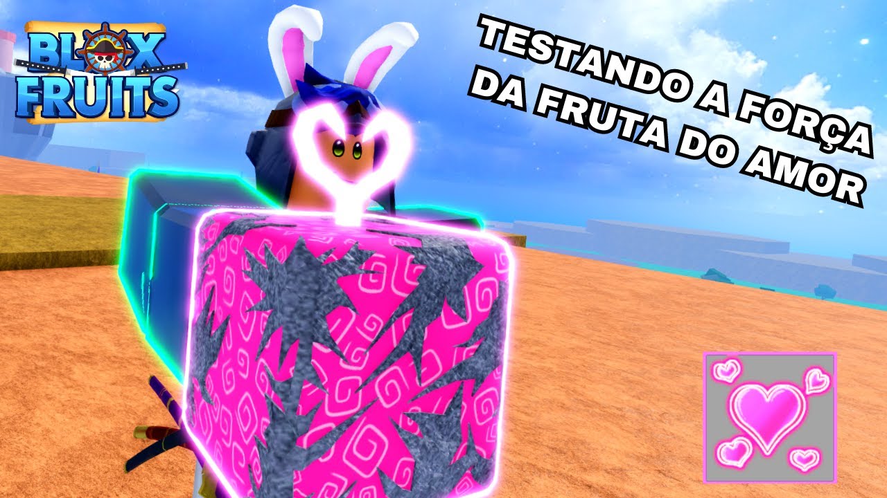 COMI A NOVA FRUTA DO AMOR ( Mero Mero no Mi ) no BLOX FRUITS! 