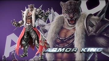 Armor King Move List (Command List) | TEKKEN 7