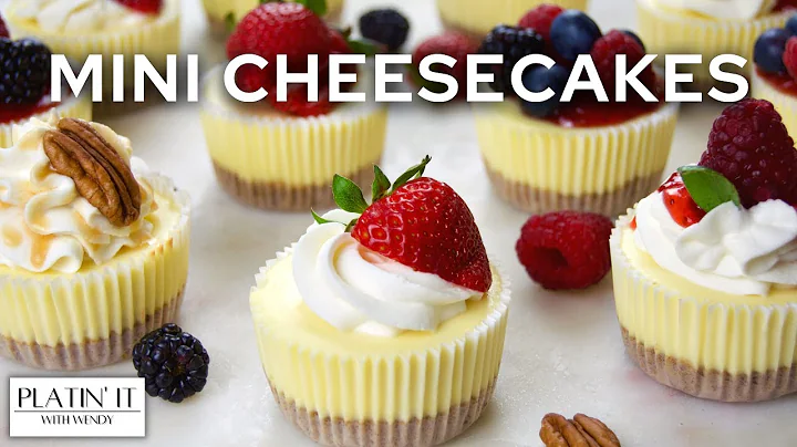 EASY Mini Cheesecakes | Quick Dessert Recipe | Des...