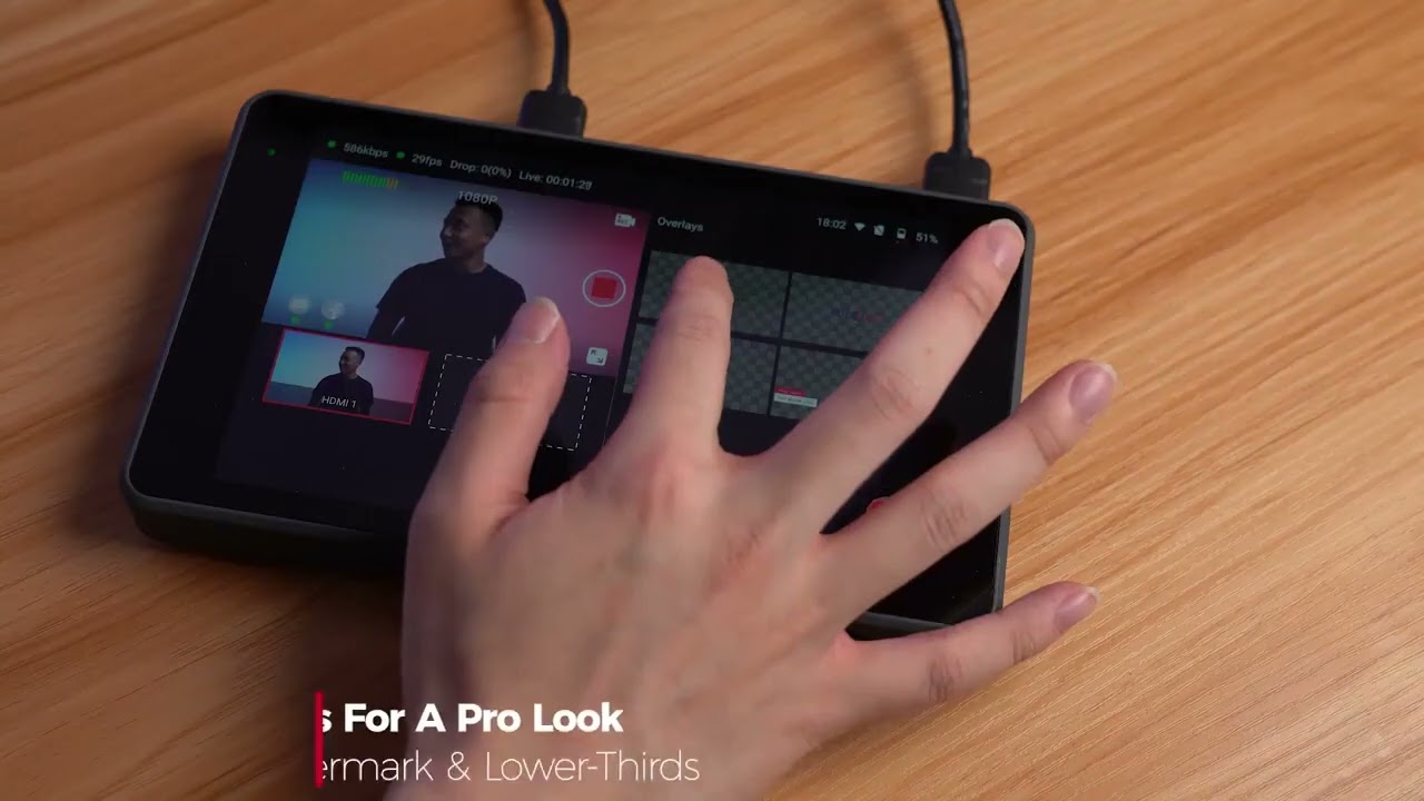 YoloBox Pro  Multi Cam Video Switcher, Encoder, Monitor, Recorder, All In One!