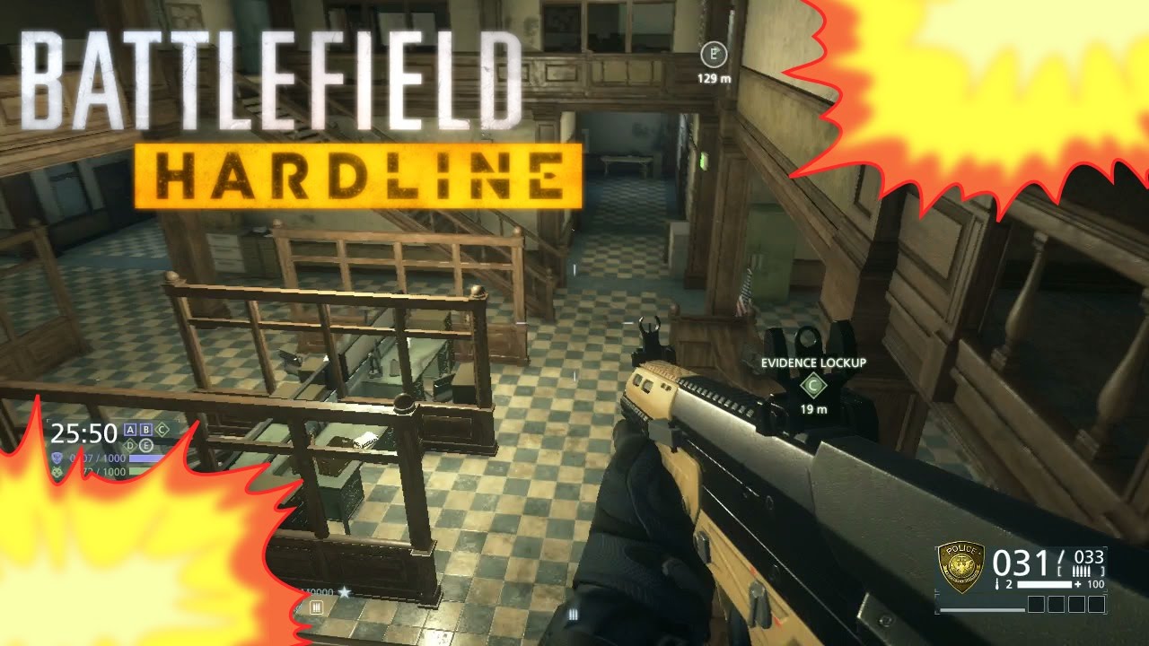 Battlefield Hardline Robbery DLC - NEW GUNS AND MAPS ( RAGING AND FUNNY MOMENTS )