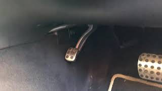 How to adjust Mercedes Benz W203 Handbrake 2003-2007. C ,E ,G & S class.