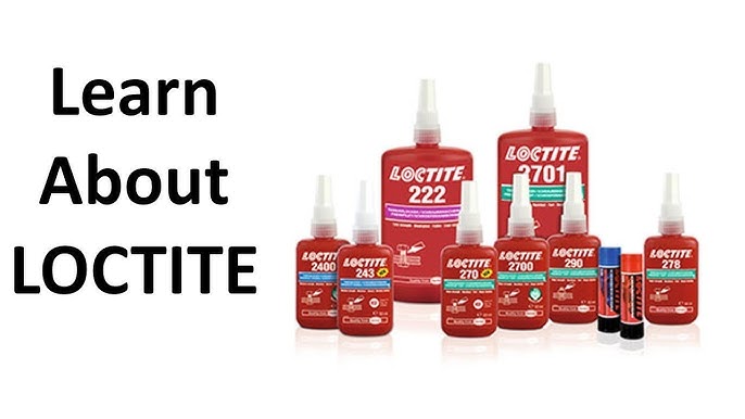 What is the difference between Loctite threadlocker colors