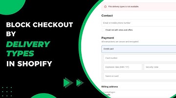Cart Lock: Block Checkout by Delivery Types | KlinKode