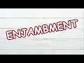 Understanding Enjambment in Poetry