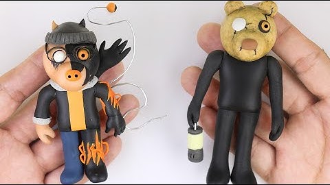 ROBLOX PIGGY 2: SR. STITCHY & PONY INSOLENCE ✔POLIMER CLAY TUTORIAL