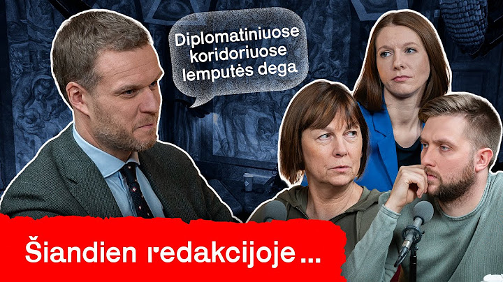 Antisemitizmas, užsienio partnerių nerimas ir Ukraina I Išskirtinis Gabrieliaus Landsbergio interviu