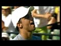 crazy point by Andy Roddick