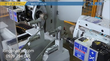 Máy làm mộng dương CNC 2 đầu - MSK-2218C