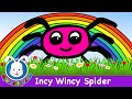 Incy Wincy Spider (itsy bitsy spider) - Nursery rhymes