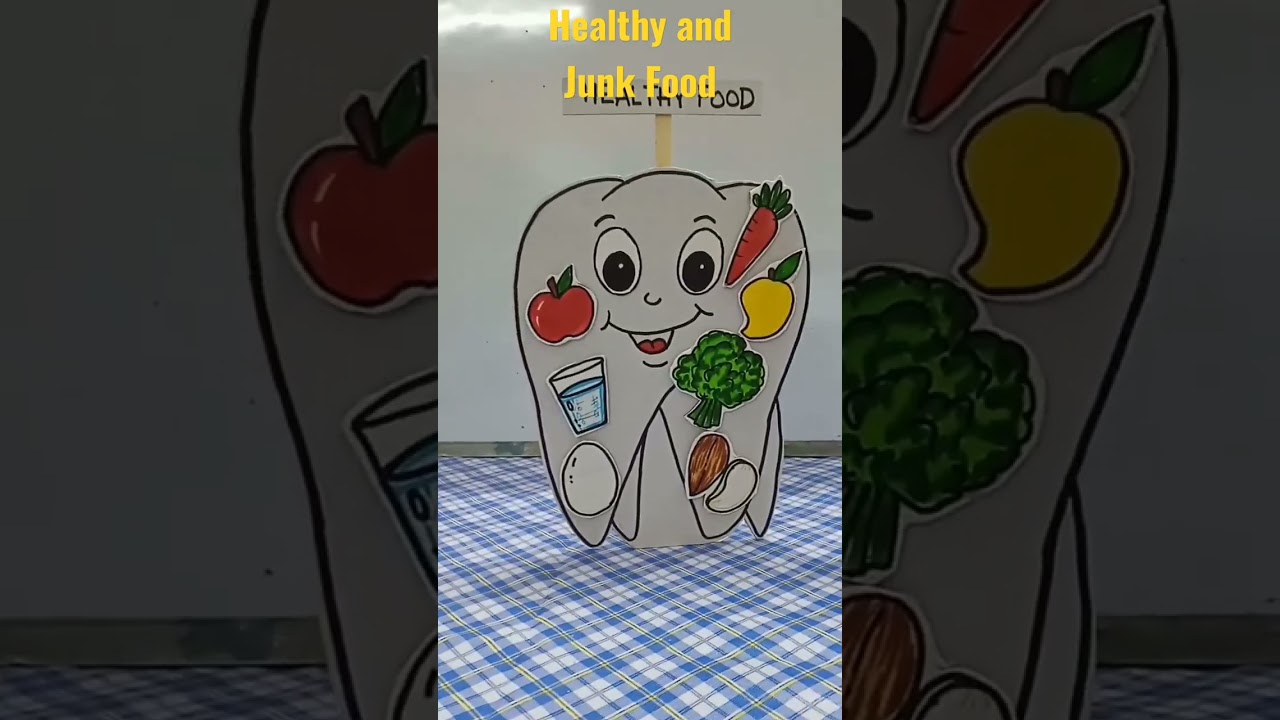Healthy and Junk food Model For School 