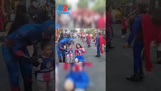 Parade Superhero #wisata #anak #piknik #superhero #liburan #cosplay #bermain #wisatabatumalang