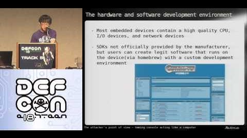 DEFCON 18: Embedded Devices an Antivirus-Free Safe Hideout For Malware 1/4