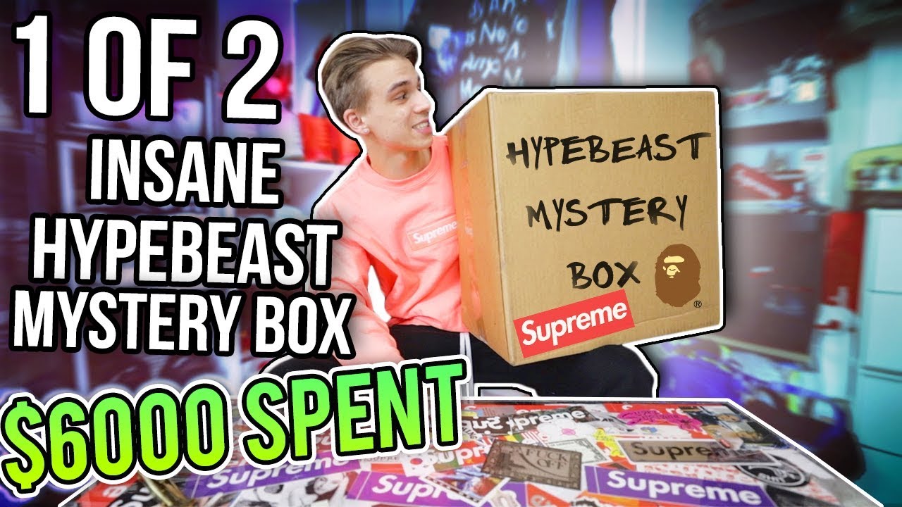 All Around Retro: Sneaker Mystery box - Mystery Boxes + Supreme