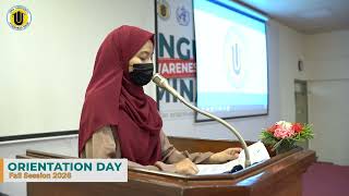 Orientation Day | A New Chapter Begins at Isra University Hyderabad
