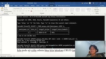 video presentasi Tugas besar sistem basis data 2 Arfa zulhilmi_2405048_rpl2b