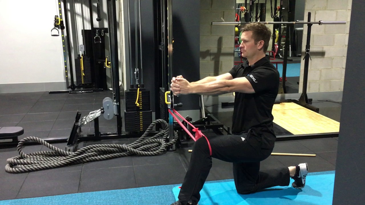 Half Kneeling Cable Rotations YouTube