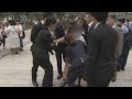 【HTBニュース】「安倍帰れ！」ヤジの市民を警察が排除　札幌