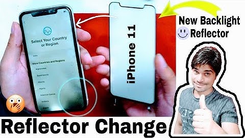 How to Change iPhone 11 Backlight/Reflector✅ || Liquid Damage Screen Repair || Full process