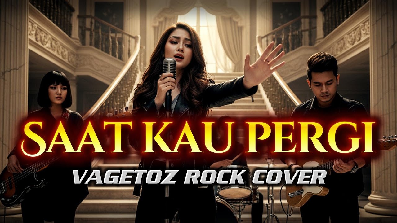 VAGETOZ - SAAT KAU PERGI - ROCK COVER by @rockingirlz #rockingirlz #pop #rock #cover #viral
