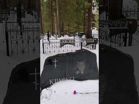Памяти Андрея Краско. Комаровское кладбище