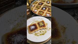 بسبوسه_بالقشطه بسبوسه الكروهات shortvideo shorts السعودية food video recipe explore funny