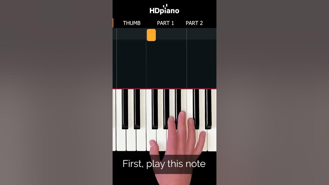 EASY piano song you need to learn! (5-notes) #shorts