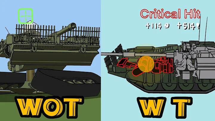 Strv 103 experience in Worldoftanks VS Warthunder