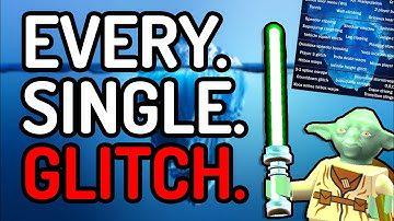 EVERY Glitch in LEGO Star Wars: The Complete Saga - Iceberg Explained