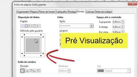 Como colocar Bordas no Libreoffice Writer