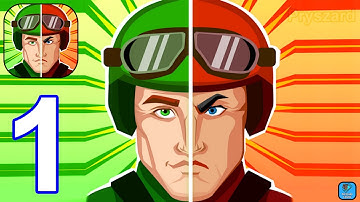 Merge Little Army Men - Gameplay Walkthrough Part 1 Tutorial Levels 1-16 Army Commander (iOS,Android