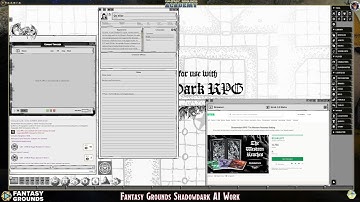 Shadowdark AI generated Content for FG | Shadowdark Rule Sets | FG ver. 4.6.6