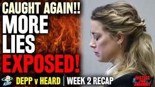 Amber Heard CAUGHT Selling Videos to TMZ! + Her Own Make-Up Brand TURNS ON HER! | Week 2 Recap