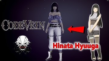 Code Vein Character Creation ( NARUTO Hinata Hyuga )